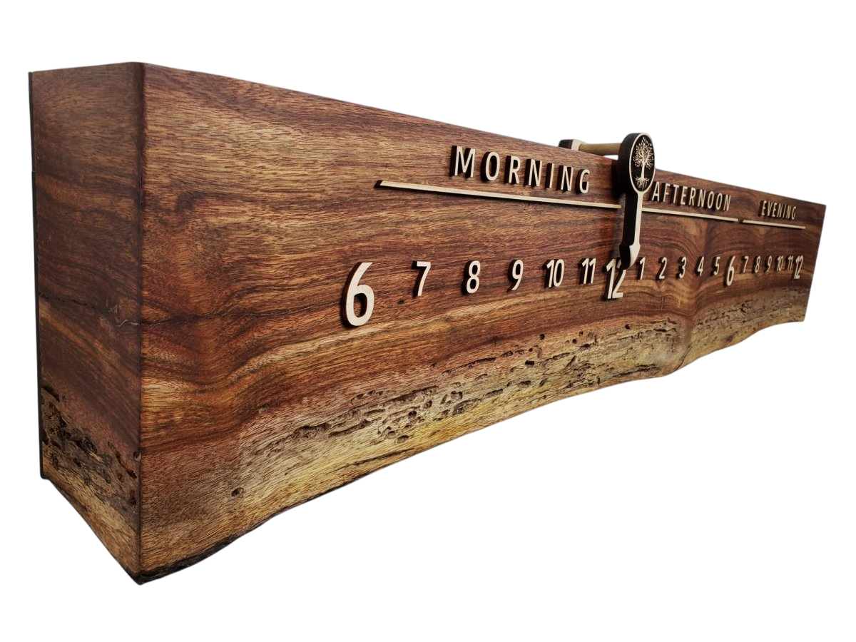 Carnelian:3 - foot Chechen/Maple - Linear Clockworks