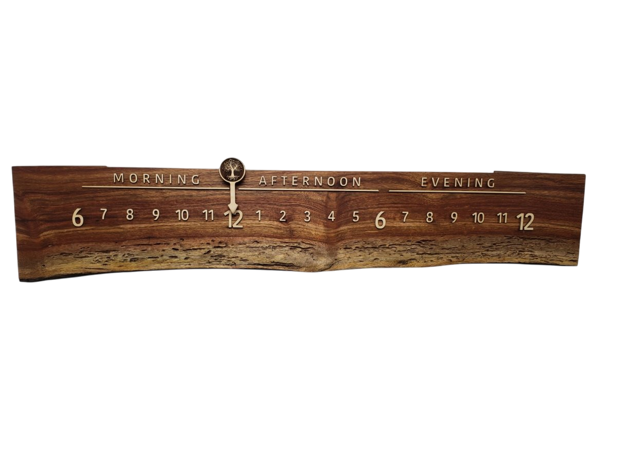 Carnelian:3 - foot Chechen/Maple - Linear Clockworks