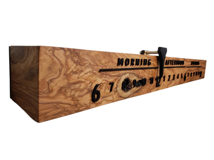 Berry:3 - foot Olive/Wenge - Linear Clockworks