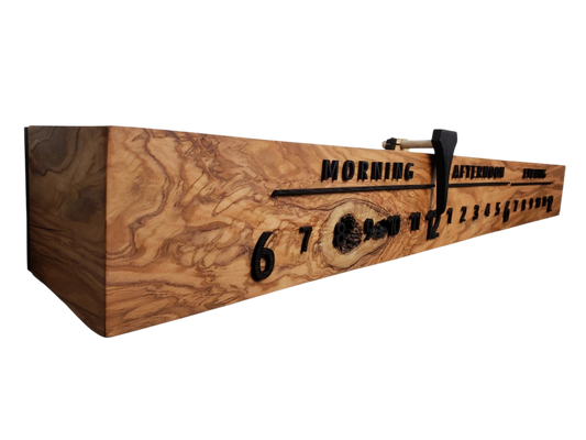 Berry:3 - foot Olive/Wenge - Linear Clockworks