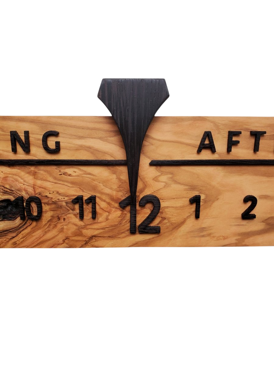 Berry:3 - foot Olive/Wenge - Linear Clockworks