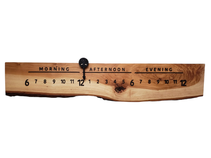 Beige:3 - foot Maple/Walnut - Linear Clockworks