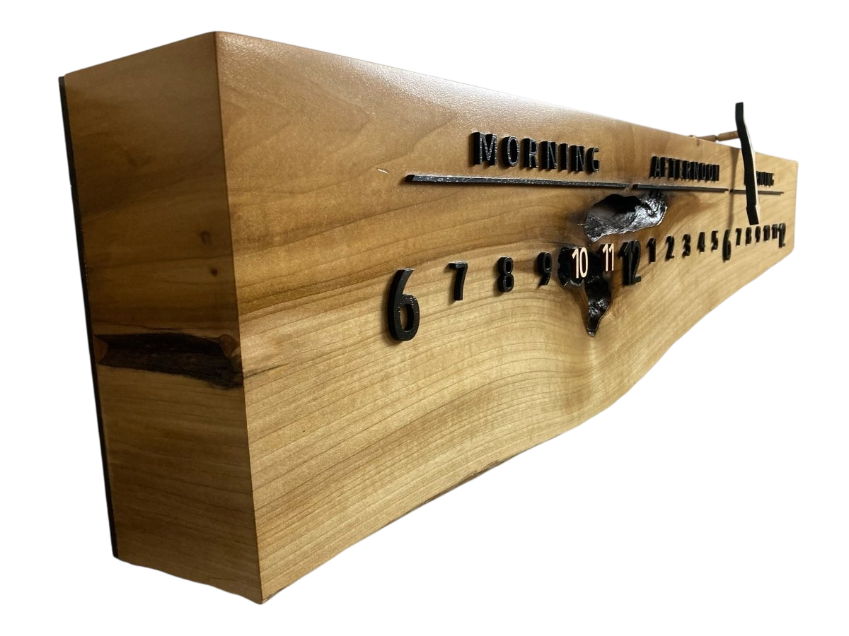 Bobbie: 3 - foot Poplar - Linear Clockworks
