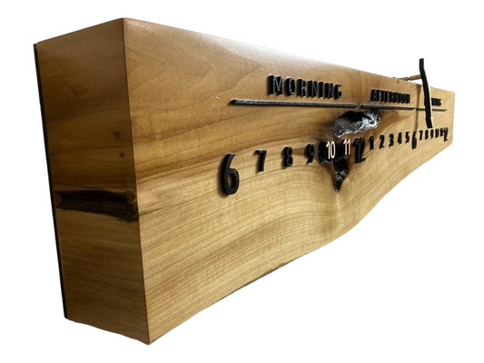 Bobbie: 3 - foot Poplar - Linear Clockworks