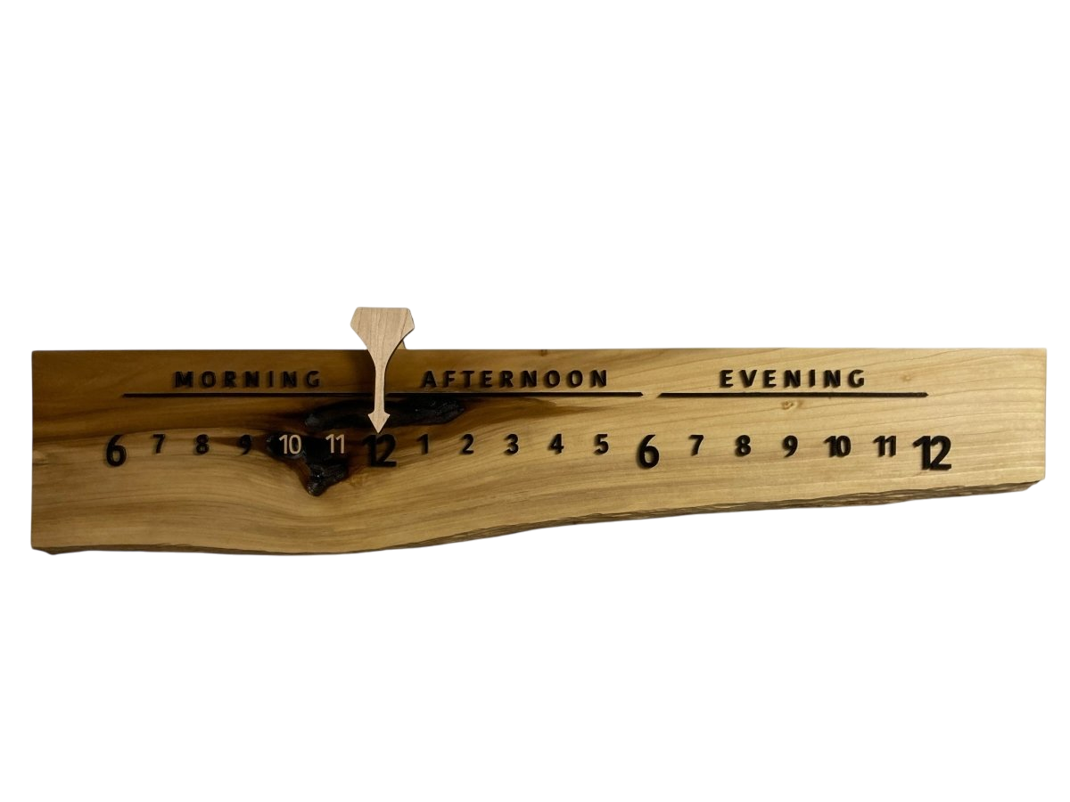 Bobbie: 3 - foot Poplar - Linear Clockworks