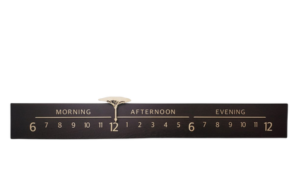 Acacia: 5 - foot Wenge/Maple - Linear Clockworks