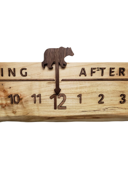 Dandelion:3 - foot Ambrosia Maple/Walnut - Linear Clockworks