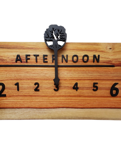 Cole:3 - foot Canarywood/Walnut - Linear Clockworks