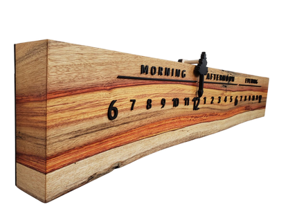 Canary:3 - foot Canarywood/Walnut - Linear Clockworks