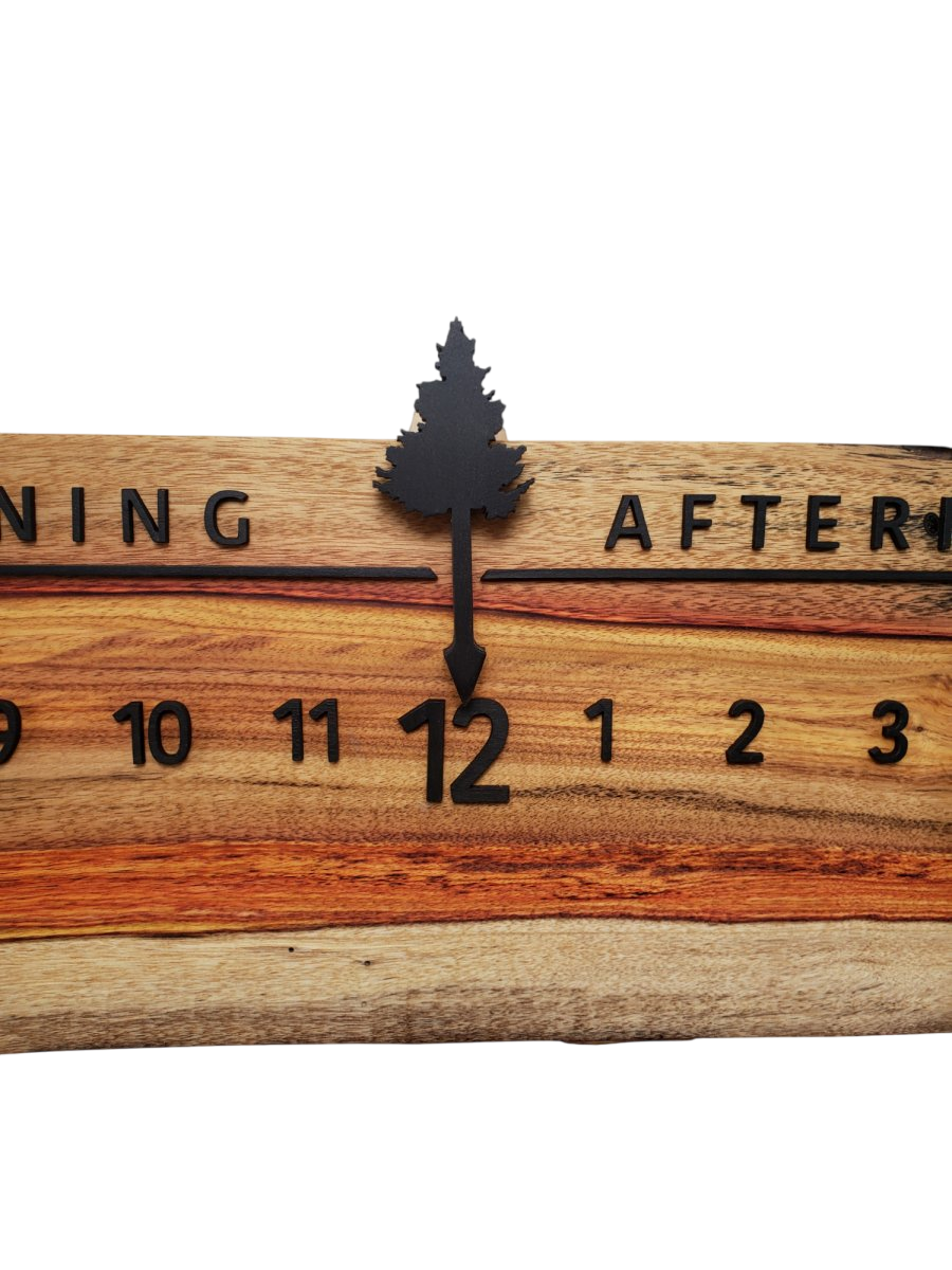 Canary:3 - foot Canarywood/Walnut - Linear Clockworks