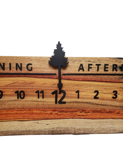 Canary:3 - foot Canarywood/Walnut - Linear Clockworks