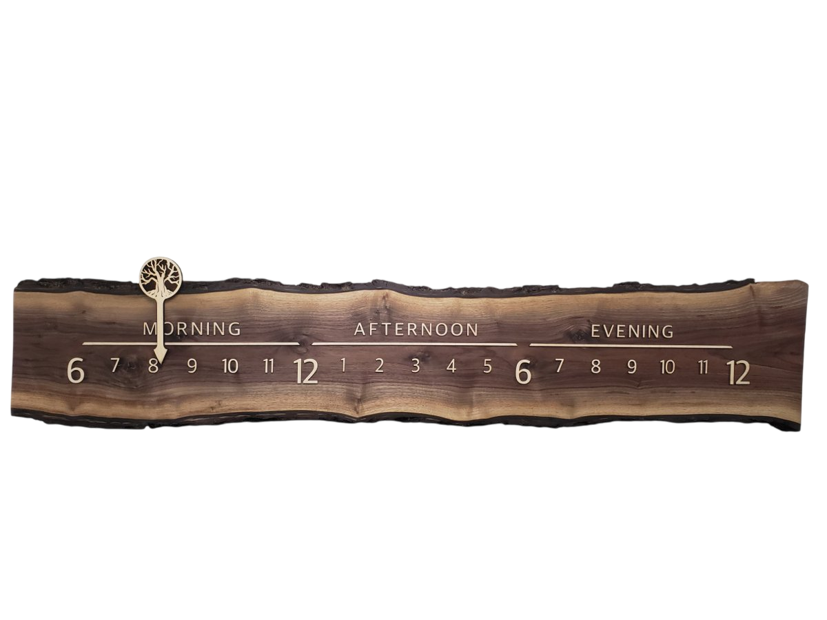 Charleston:5 - ft Walnut/Maple - Linear Clockworks