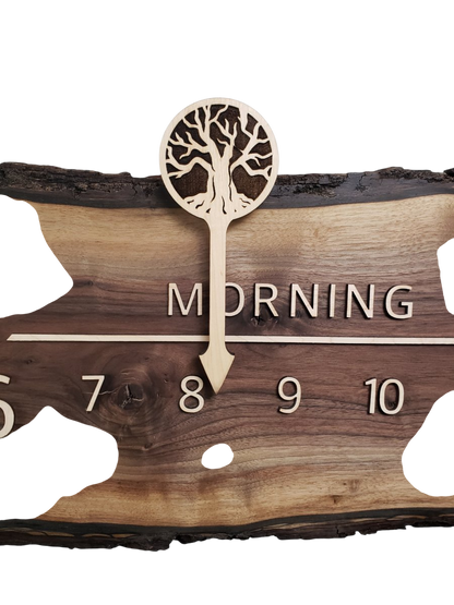 Charleston:5 - ft Walnut/Maple - Linear Clockworks
