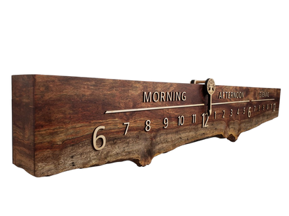 Clockosaurus:5 - foot Chechen/Maple - Linear Clockworks