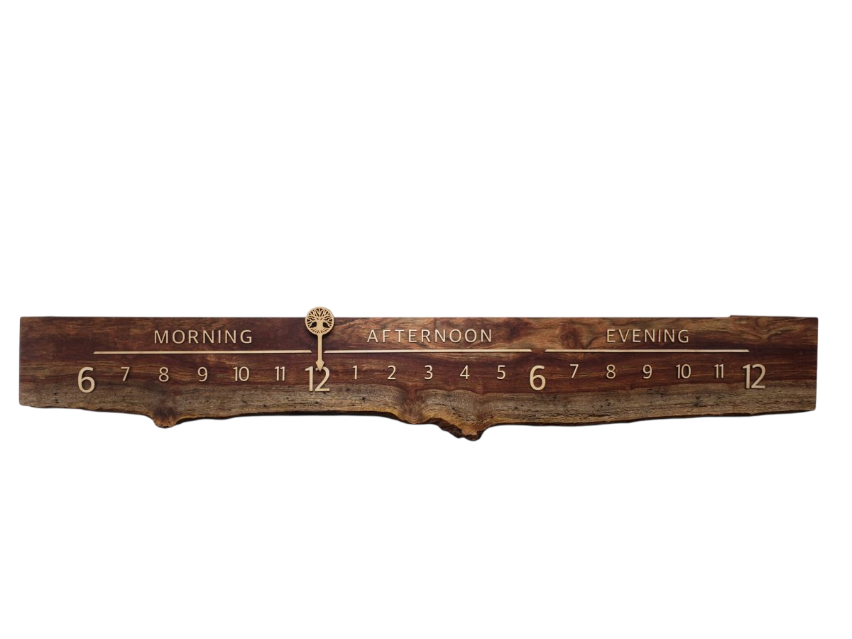 Clockosaurus:5 - foot Chechen/Maple - Linear Clockworks