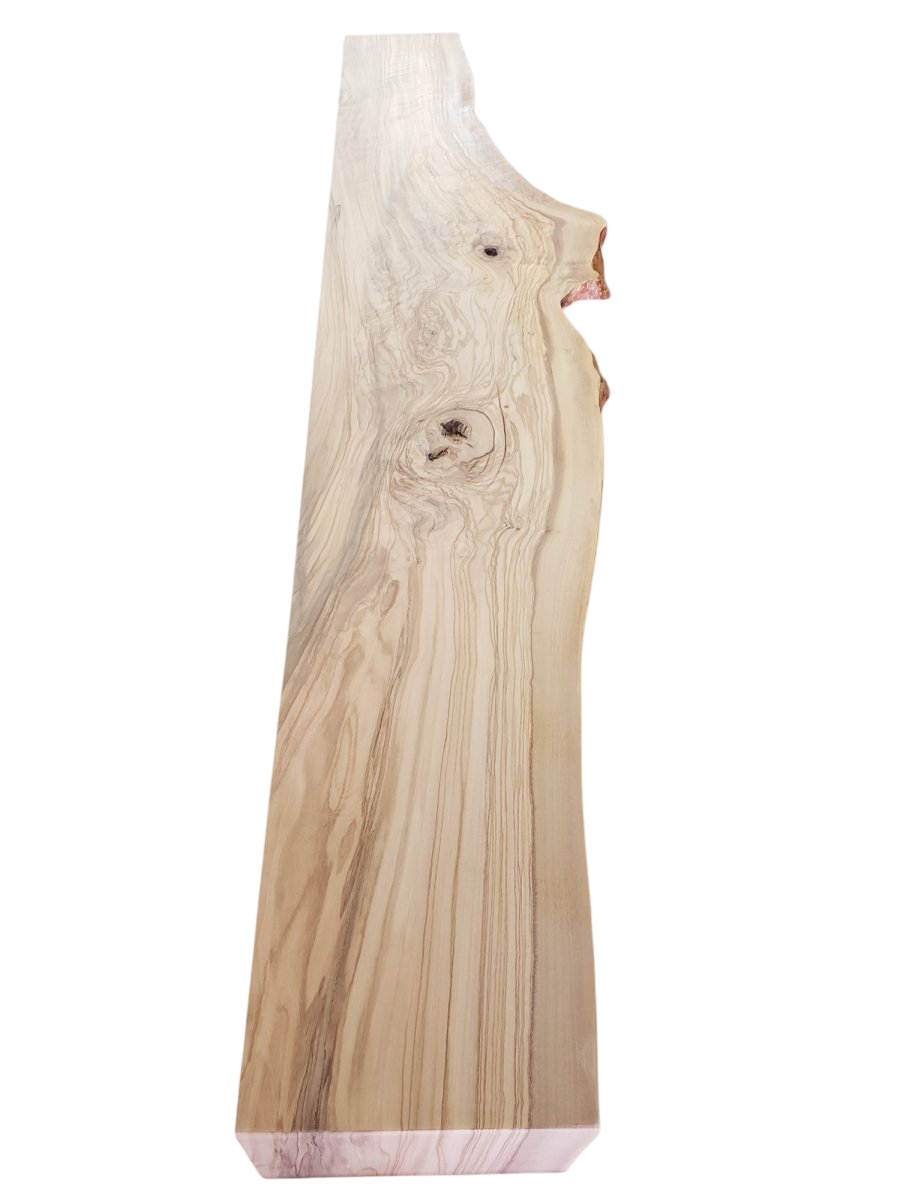 Mundaka:5 - foot Olivewood/Walnut - Linear Clockworks