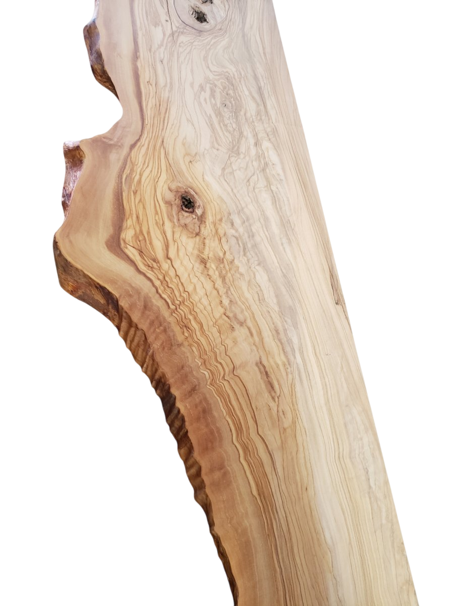 Mundaka:5 - foot Olivewood/Walnut - Linear Clockworks