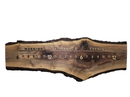 Leonardo:3 - foot Walnut/Maplen9 - Linear Clockworks