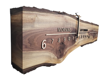 Lioness:5 - foot Walnut/Maple - Linear Clockworks