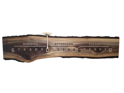 Lioness:5 - foot Walnut/Maple - Linear Clockworks