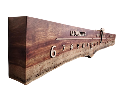 Monterey: 5 - foot Chechen/Maple - Linear Clockworks