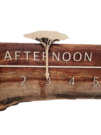 Monterey: 5 - foot Chechen/Maple - Linear Clockworks