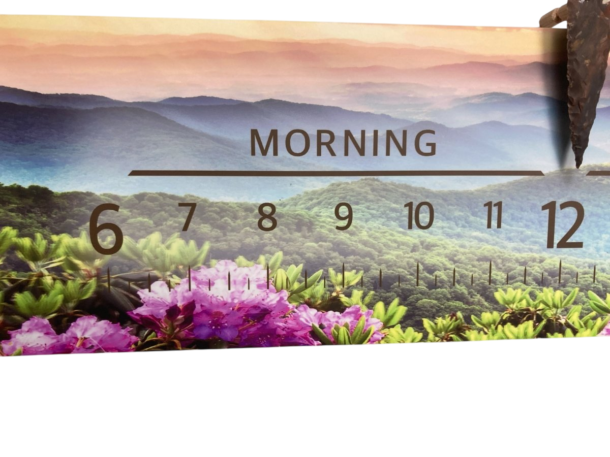 Craggy Garden: Fine Art Print 3 - foot - Linear Clockworks