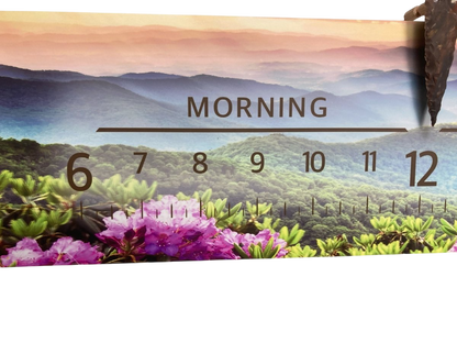 Craggy Garden: Fine Art Print 3 - foot - Linear Clockworks