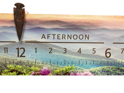 Craggy Garden: Fine Art Print 3 - foot - Linear Clockworks