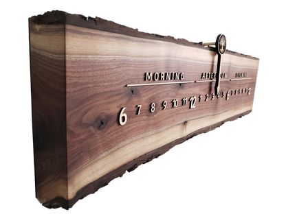 Melody:3 - foot Walnut/Maple - Linear Clockworks