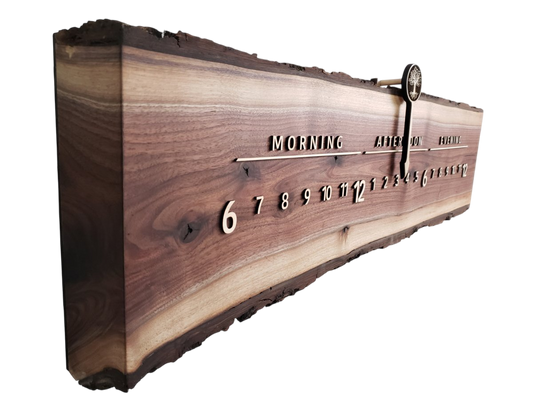 Melody:3 - foot Walnut/Maple - Linear Clockworks