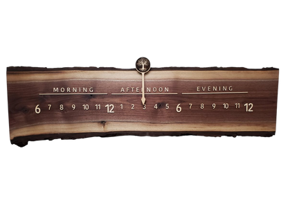 Melody:3 - foot Walnut/Maple - Linear Clockworks