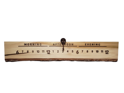 Everglades:3 - foot Poplar/Walnut - Linear Clockworks