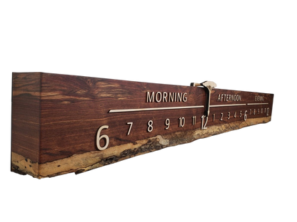 Manua Loa:5 - foot Chechen/Maple - Linear Clockworks