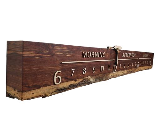 Manua Loa:5 - foot Chechen/Maple - Linear Clockworks