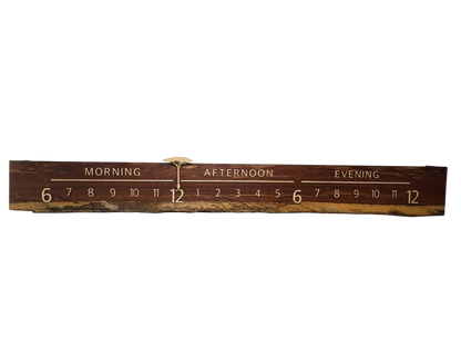 Manua Loa:5 - foot Chechen/Maple - Linear Clockworks