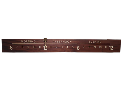 Desert:5 - foot Mahogany/Maple - Linear Clockworks