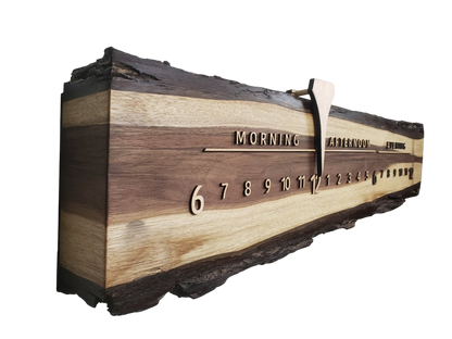 Cricket:3 - foot Walnut/Maple - Linear Clockworks
