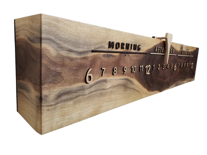 Flow:3 - foot Walnut/Maple - Linear Clockworks