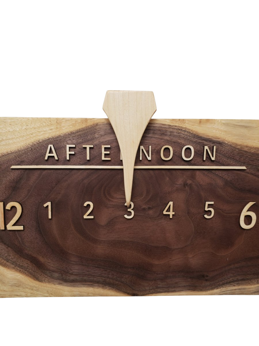 Flow:3 - foot Walnut/Maple - Linear Clockworks