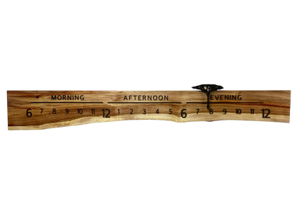 Malise:5 - foot Canarywood/Walnut - Linear Clockworks