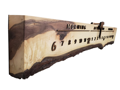 Forrest:3 - foot Walnut/Walnut - Linear Clockworks