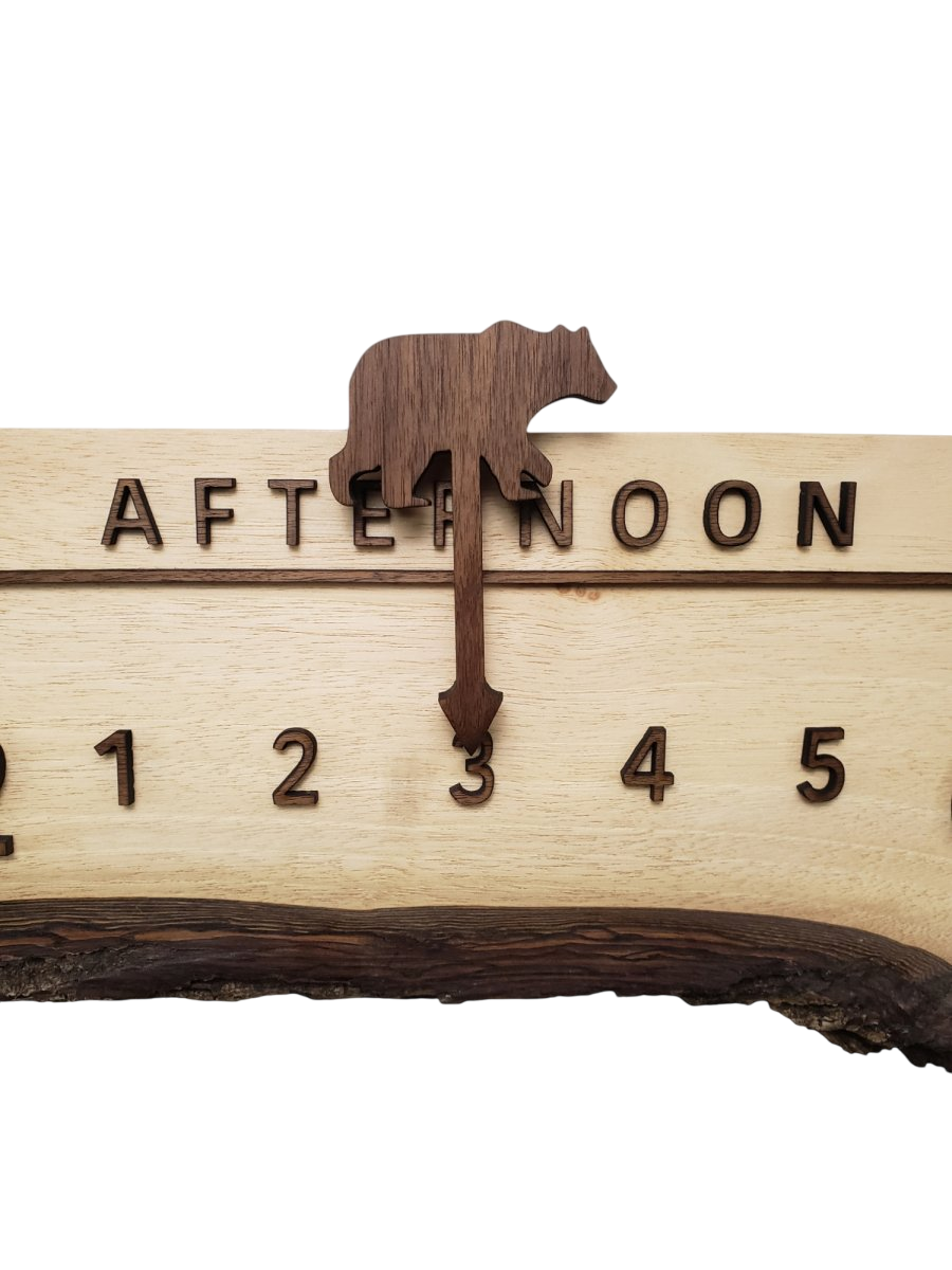 Forrest:3 - foot Walnut/Walnut - Linear Clockworks