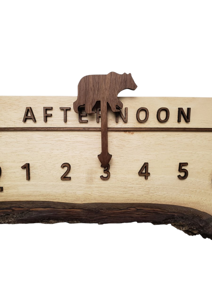 Forrest:3 - foot Walnut/Walnut - Linear Clockworks