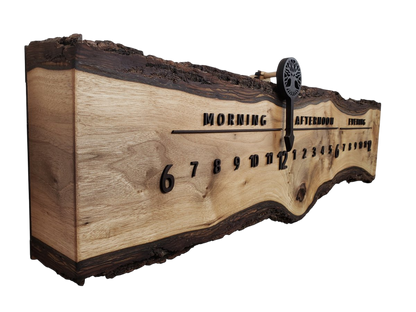 Lace:3 - foot Walnut/Walnut - Linear Clockworks