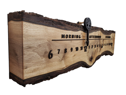 Lace:3 - foot Walnut/Walnut - Linear Clockworks
