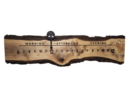 Lace:3 - foot Walnut/Walnut - Linear Clockworks