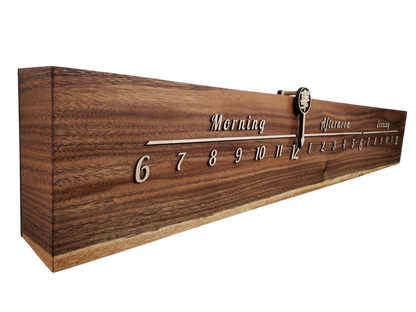 Peru:5 - foot Monkeypod/Maple - Linear Clockworks