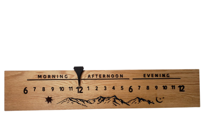 Mitchell: 3 - foot Oak/Wenge - Linear Clockworks