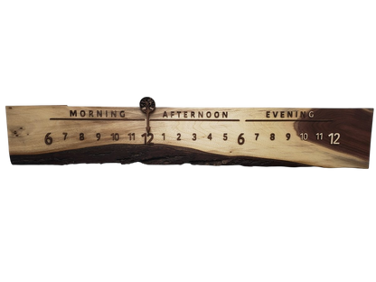 Pigeon:3 - foot Walnut/Walnut - Linear Clockworks